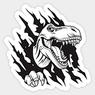 T Rex Dinosaur Sticker